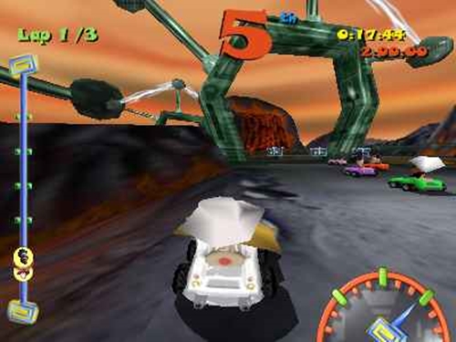 Toon Car Game Picture 2