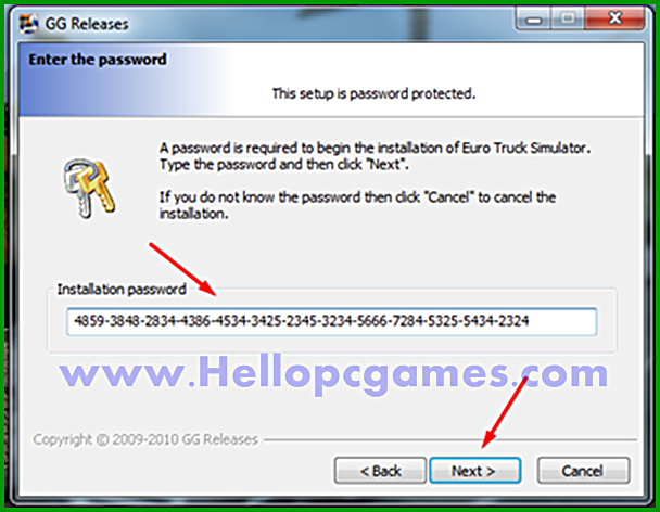 How to Install Euro Truck Simulator Game With Installation Password Picture 3