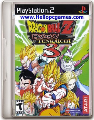 Dragon Ball Z Budokai Tenkaichi 3 PS2 Game