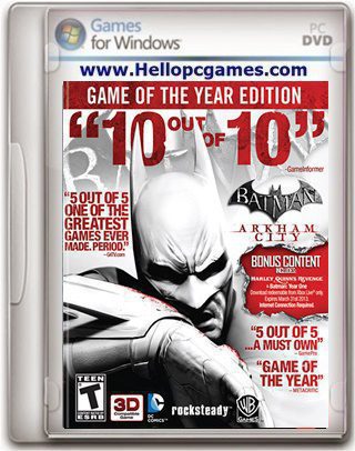 Batman Arkham City Game of The Year Edition