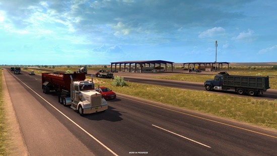 American Truck Simulator New Mexico Game Free PC