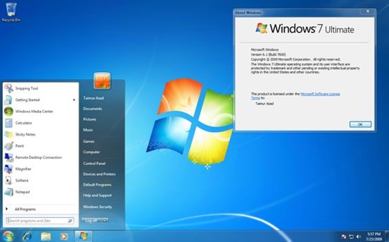Windows 7 Fully Register