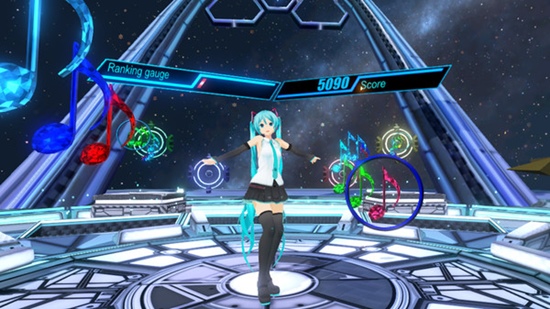 Hatsune Miku VR Game Picture