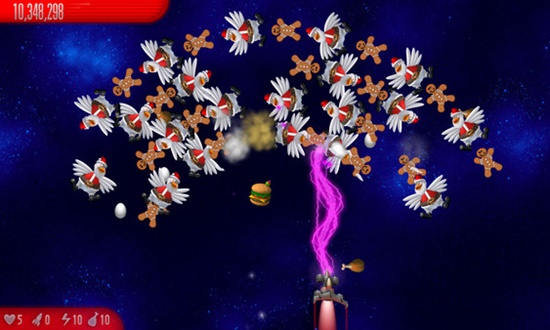 Chicken Invaders 5 Game – Christmas Edition Picture 2