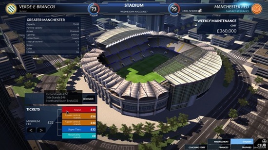 Football Club Simulator Game FCS NS19 Picture 3