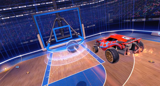 Rocket League NBA Flag Pack Game Picture