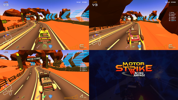 Motor Strike Racing Rampage Game Picture 3