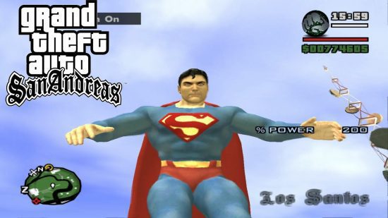 GTA San Andreas Superman MOD Download
