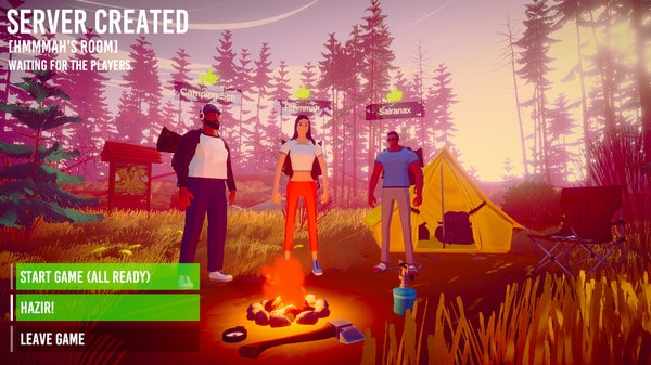 Camping Simulator Game Screenshot