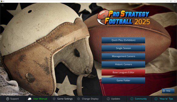 Pro Strategy Football 2025 Screenshot