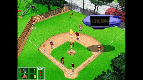 Backyard Baseball ’97 Game Screenshot